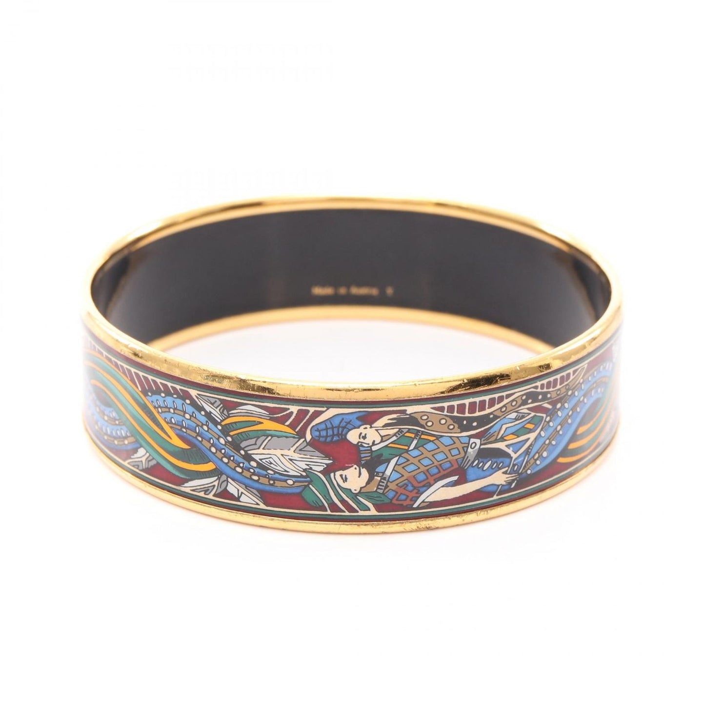 Hermes Bangle Enamel GM Bracelet — view 2