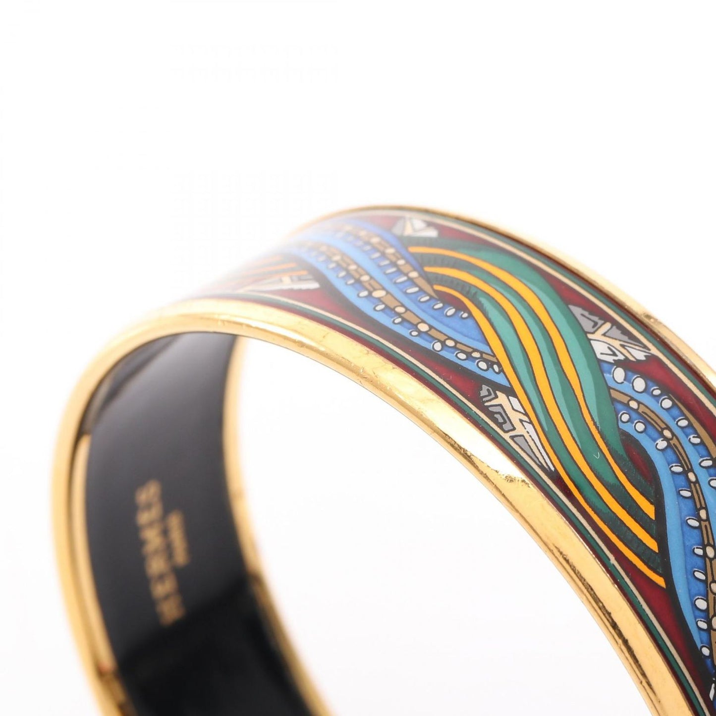 Hermes Bangle Enamel GM Bracelet — view 7
