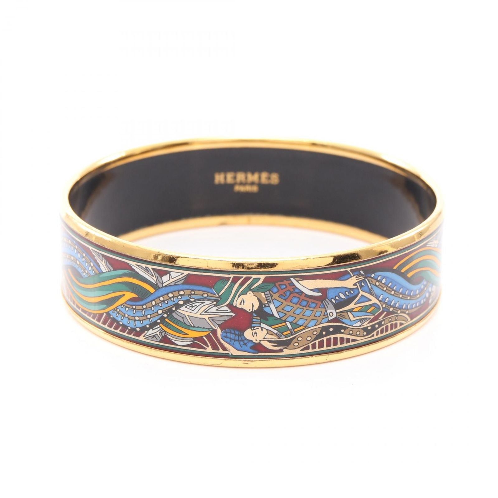 Hermes Bangle Enamel GM Bracelet