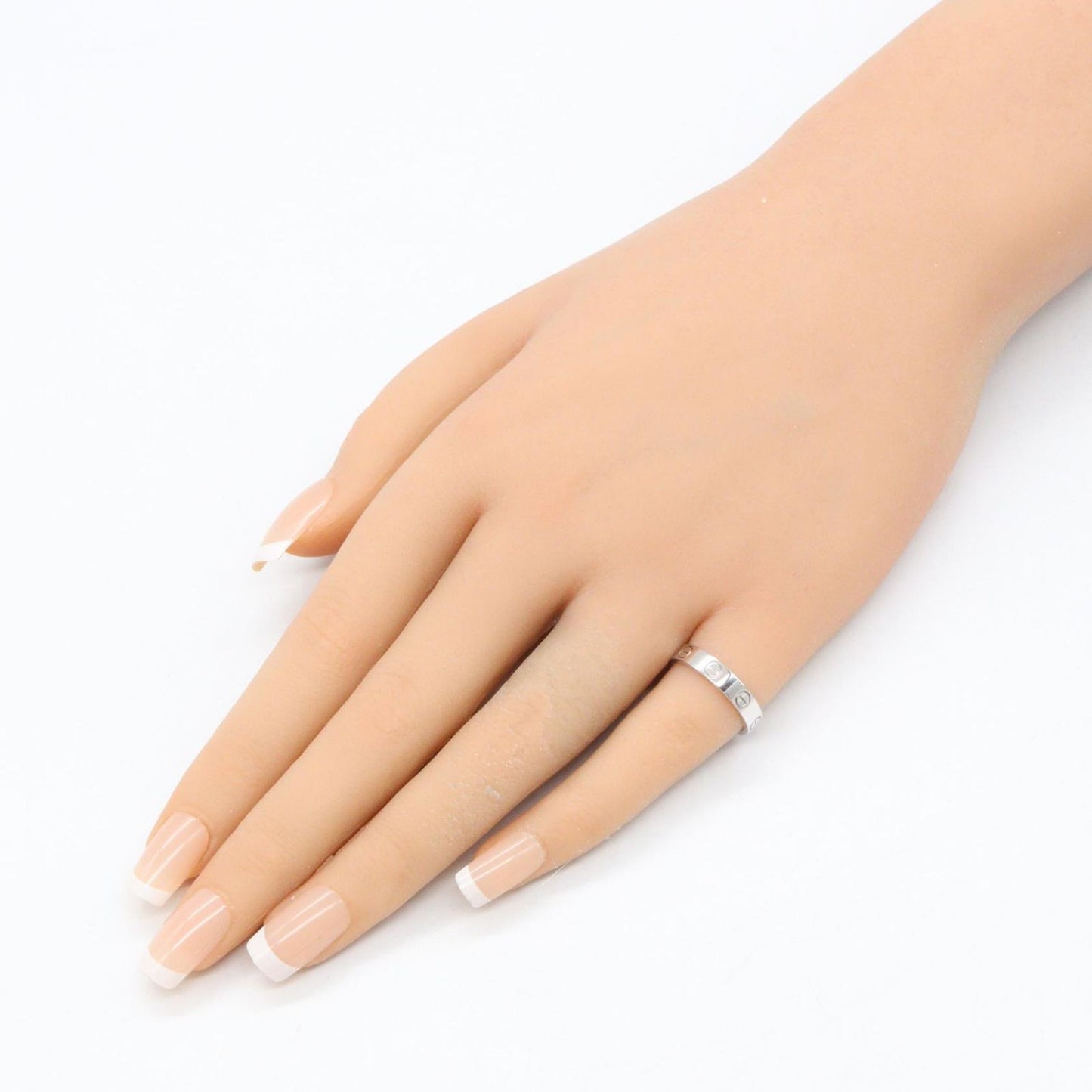 Cartier Ring Mini Love 18k White Gold — view 6