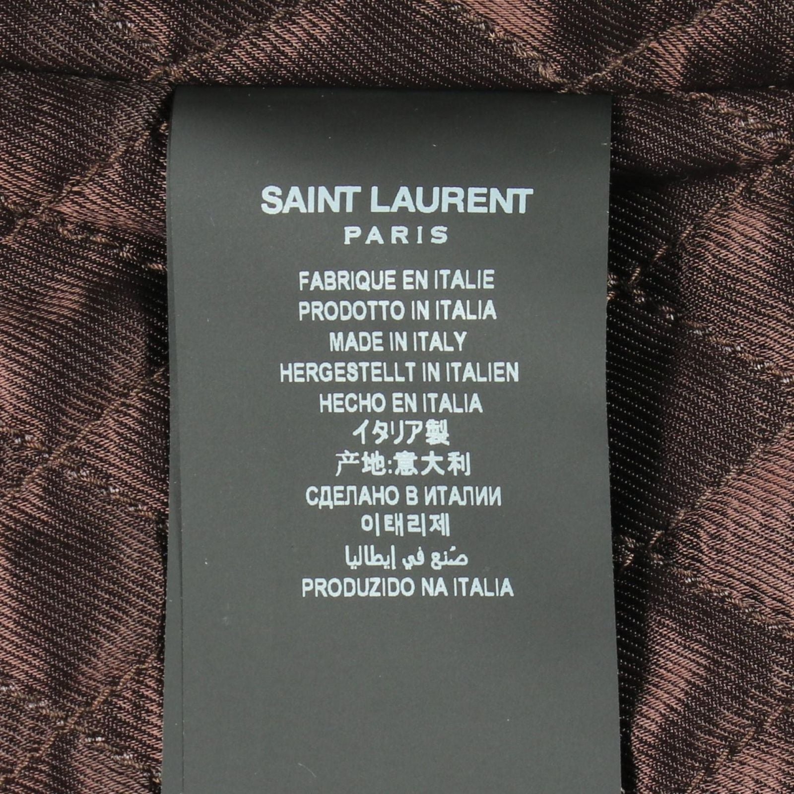 Saint Laurent Paris Corduroy Shearling Jacket Boa Contrast Leather Wool — view 6