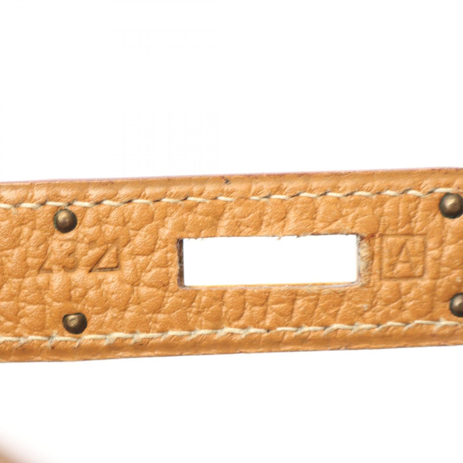 Hermes Handbag Kelly 32 Sellier 2-Way Natural Sable Leather — view 5