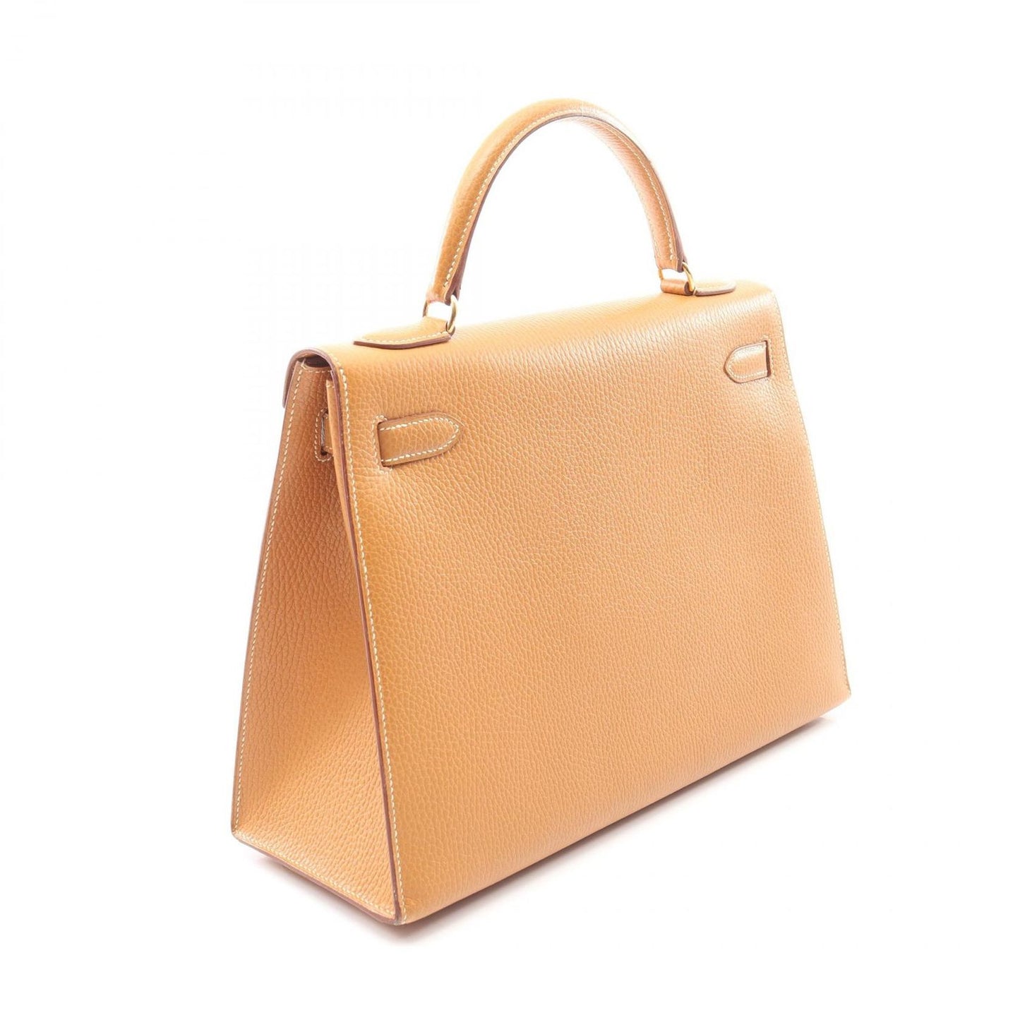 Hermes Handbag Kelly 32 Sellier 2-Way Natural Sable Leather — view 2