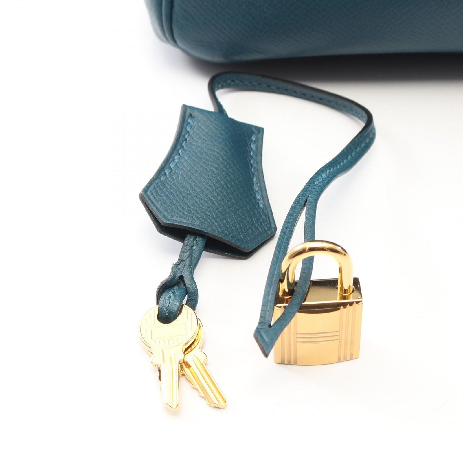 Hermes Handbag Birkin 35 Malachite Leather — view 6