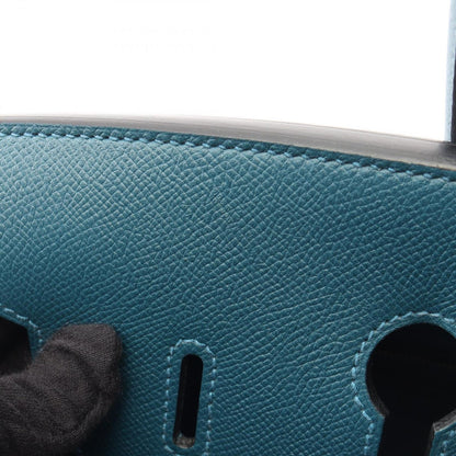 Hermes Handbag Birkin 35 Malachite Leather — view 8