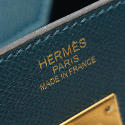 Hermes Handbag Birkin 35 Malachite Leather — view 4