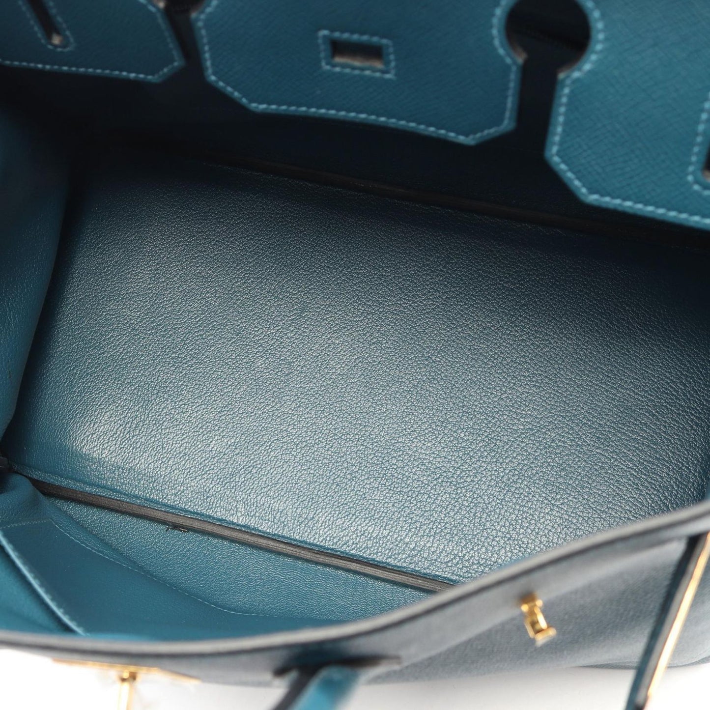 Hermes Handbag Birkin 35 Malachite Leather — view 7