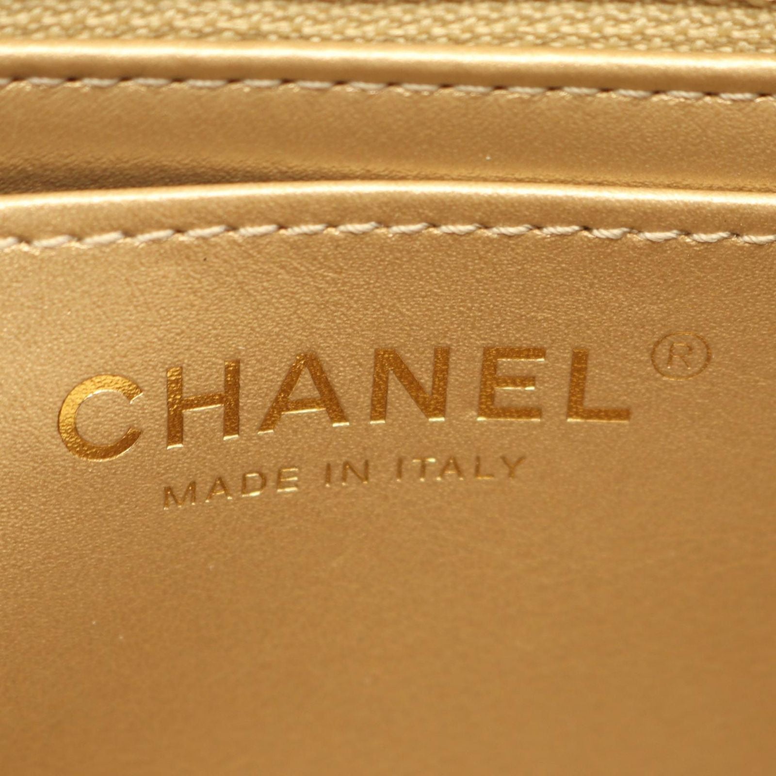 Chanel Shoulder Bag Quilted Blue Lambskin Mini Cocobol Chain — view 4