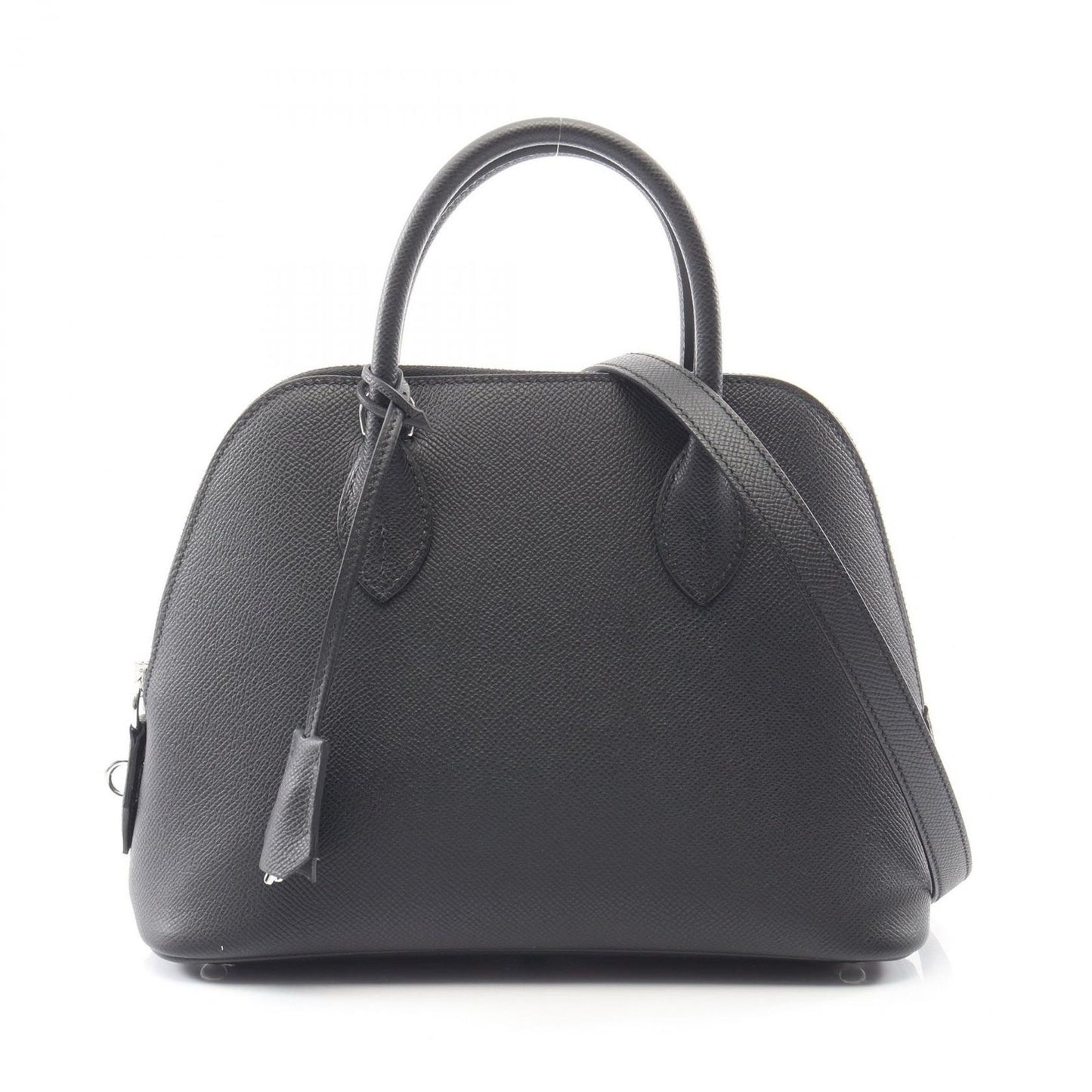Hermes Handbag Bolide 25 2-Way Black Leather