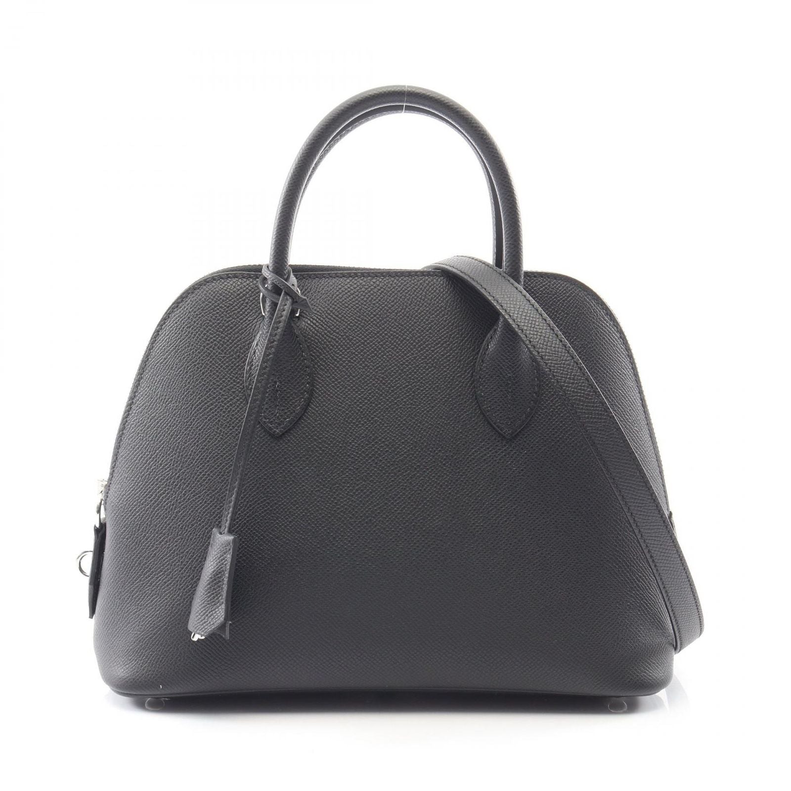 Hermes Handbag Bolide 25 2-Way Black Leather