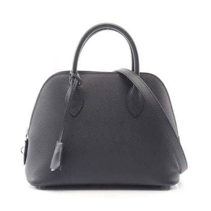 Hermes Handbag Bolide 25 2-Way Black Leather