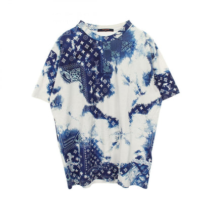 Louis Vuitton Short Sleeve T-Shirt Monogram Bandana Print Crew Neck Cotton