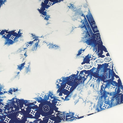 Louis Vuitton Short Sleeve T-Shirt Monogram Bandana Print Crew Neck Cotton — view 8