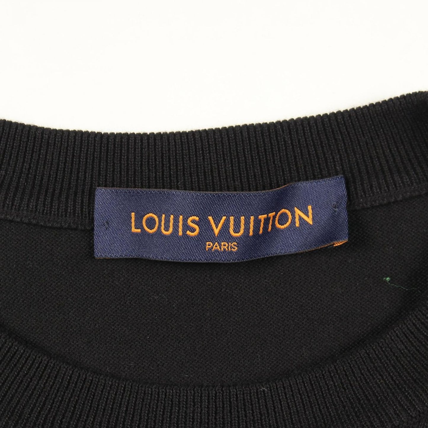 Louis Vuitton Short Sleeve T-Shirt Graphic Knit Crew Neck Cotton Sweater — view 3