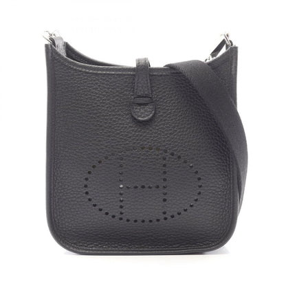 Hermes Shoulder Bag Evelyne TPM Amazon Black Leather TPM