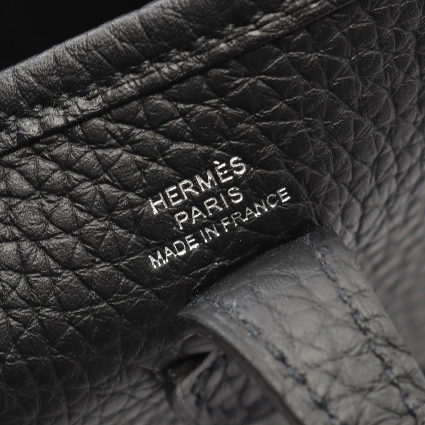 Hermes Shoulder Bag Evelyne TPM Amazon Black Leather TPM — view 4