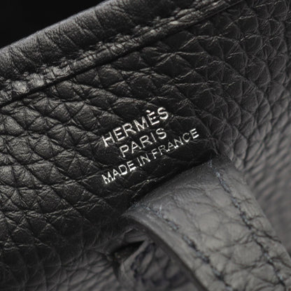 Hermes Shoulder Bag Evelyne TPM Amazon Black Leather TPM — view 4