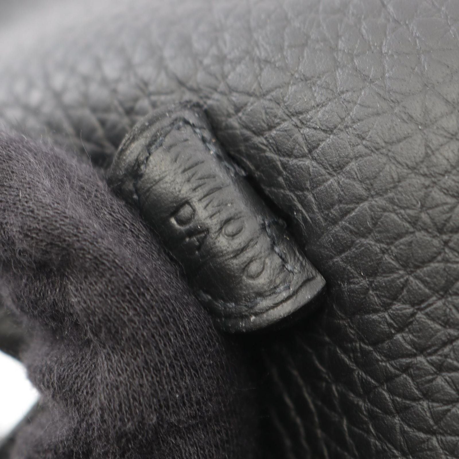 Hermes Shoulder Bag Evelyne TPM Amazon Black Leather TPM — view 5
