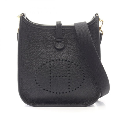 Hermes Shoulder Bag Evelyne TPM Amazon Black Leather TPM