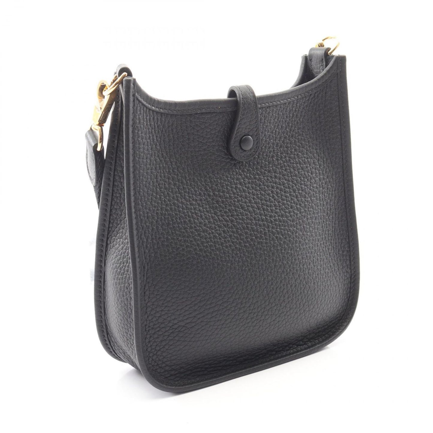 Hermes Shoulder Bag Evelyne TPM Amazon Black Leather TPM — view 2