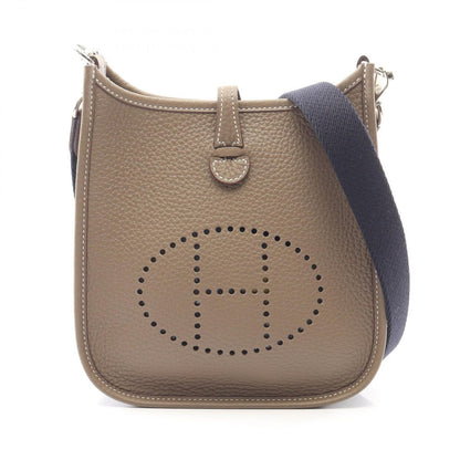 Hermes Shoulder Bag Evelyne TPM Amazon Etoupe Leather TPM