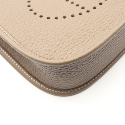 Hermes Shoulder Bag Evelyne TPM Amazon Etoupe Leather TPM — view 6