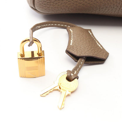 Hermes Handbag Birkin 25 Etoupe Leather — view 6