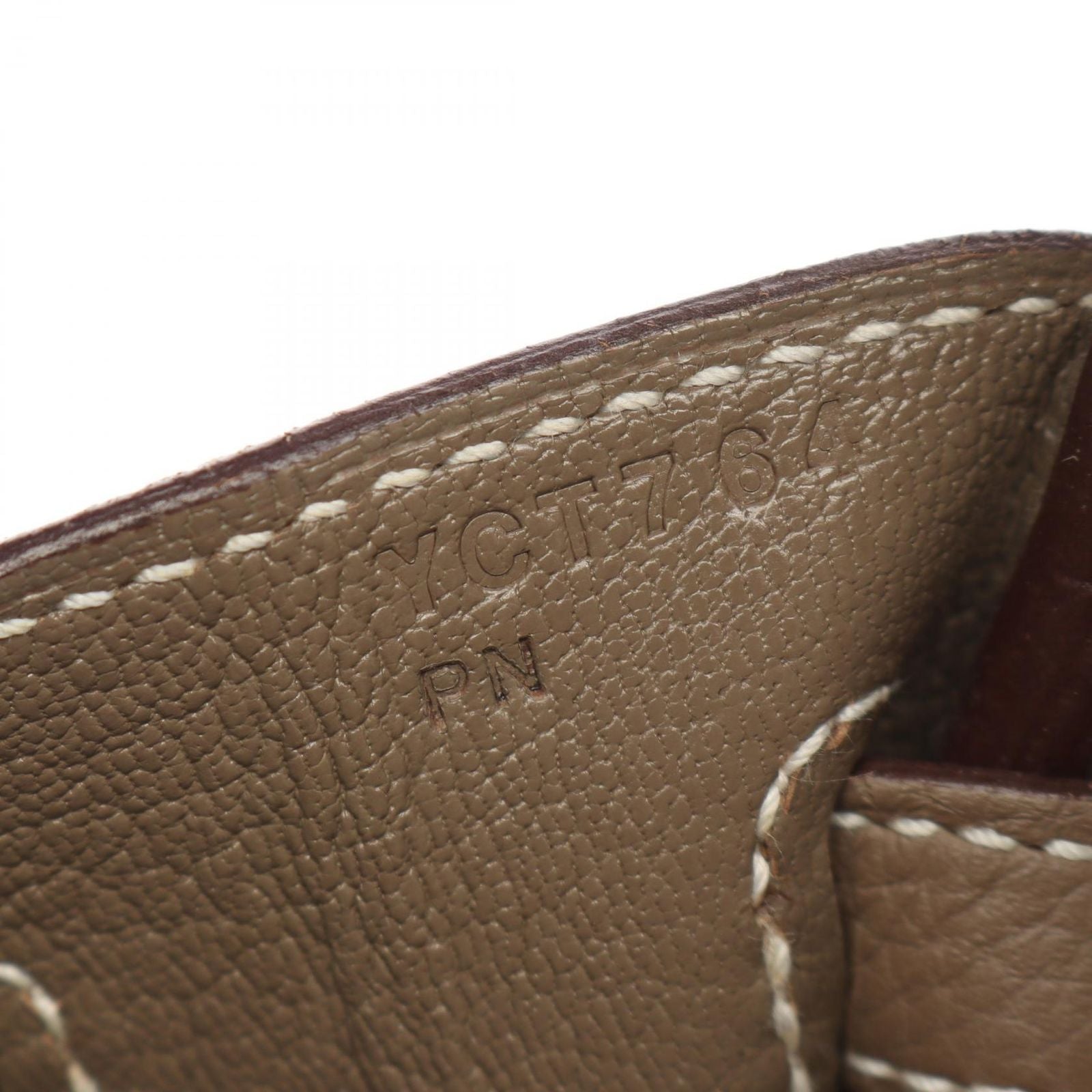 Hermes Handbag Birkin 25 Etoupe Leather — view 5