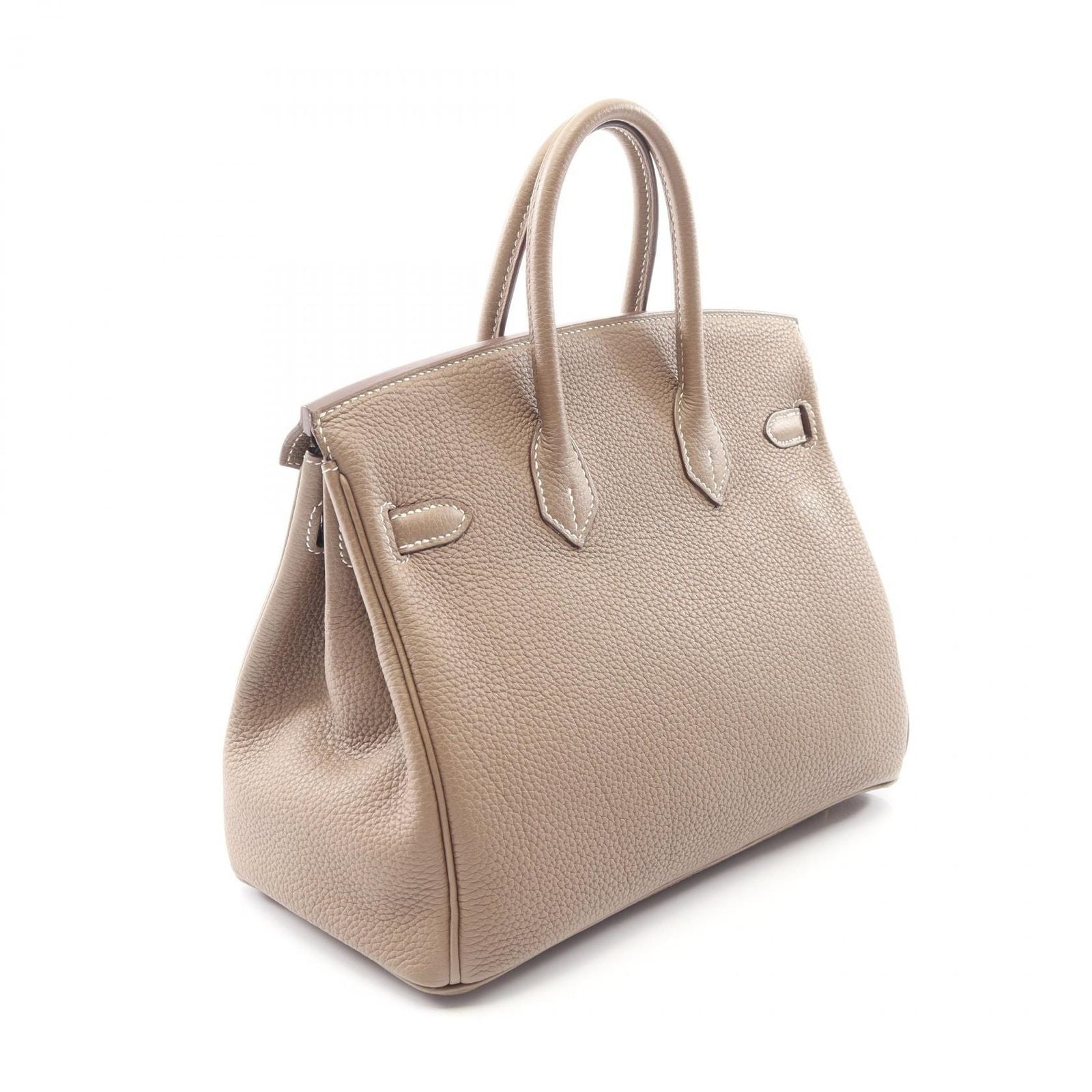 Hermes Handbag Birkin 25 Etoupe Leather — view 2
