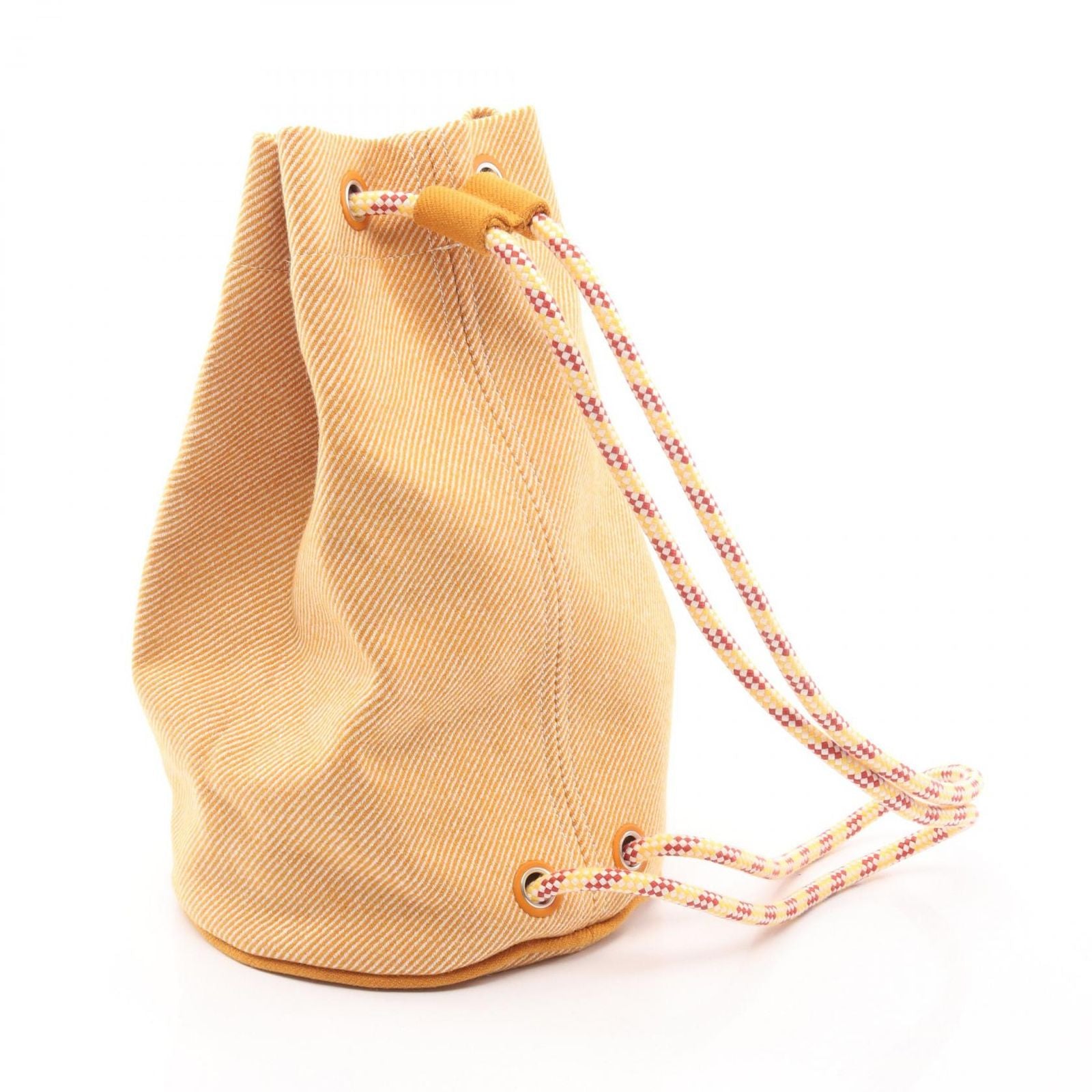 Hermes Shoulder Bag Epope Duffle Kids Orange Multicolor Wool Duffel — view 2
