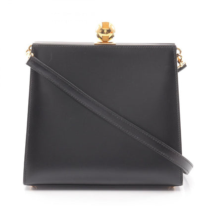 Hermes Shoulder Bag Vintage Black Calf