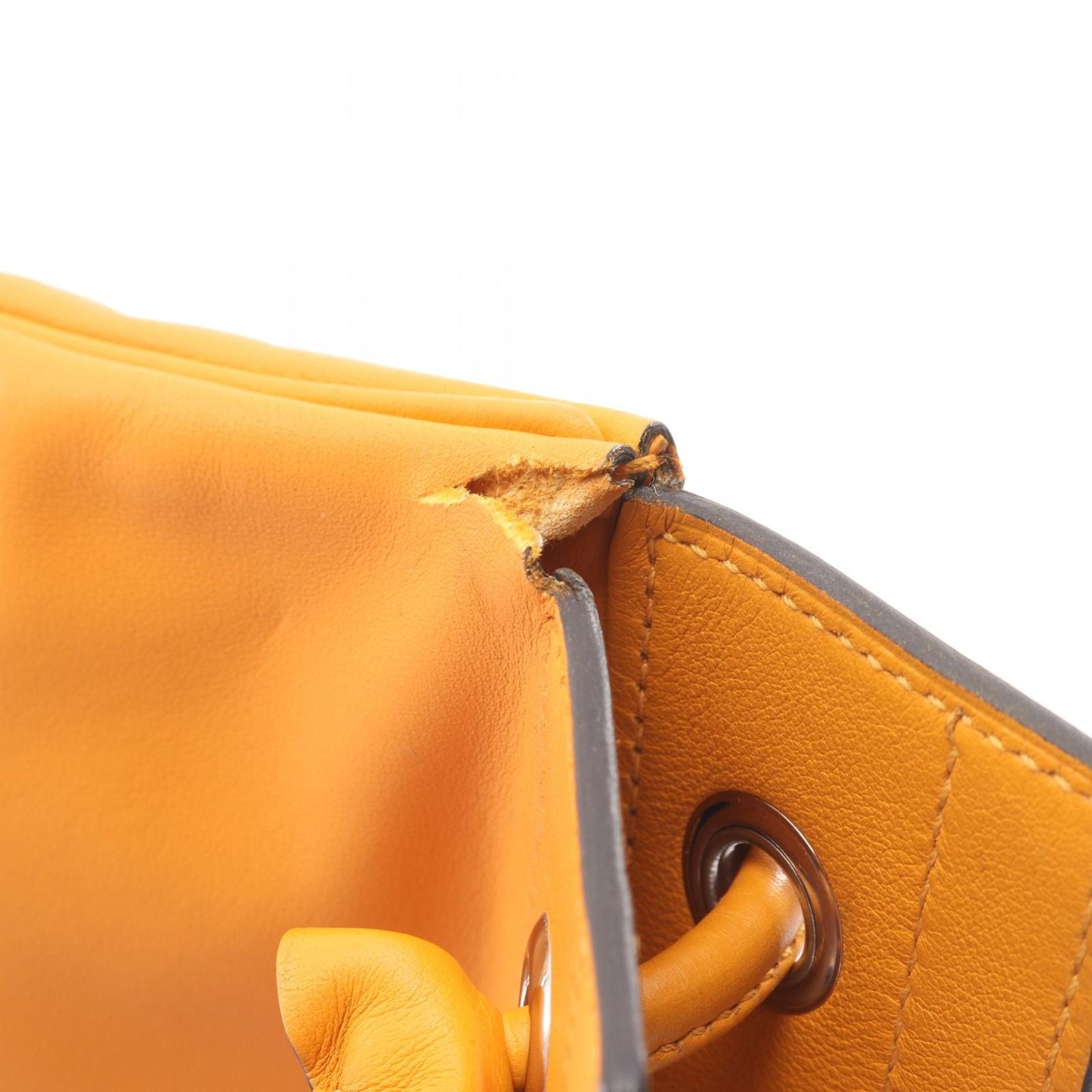 Hermes Shoulder Bag Sac Aline Mini Moutade Leather — view 6