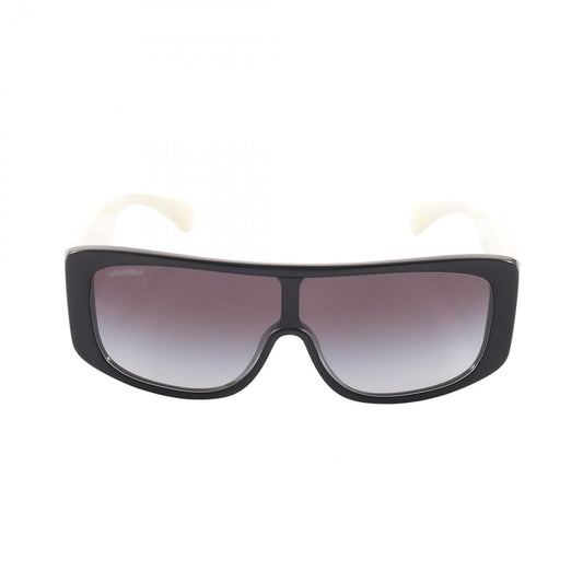 Chanel Sunglasses Quilted Gradient Lens Shield Eyewear