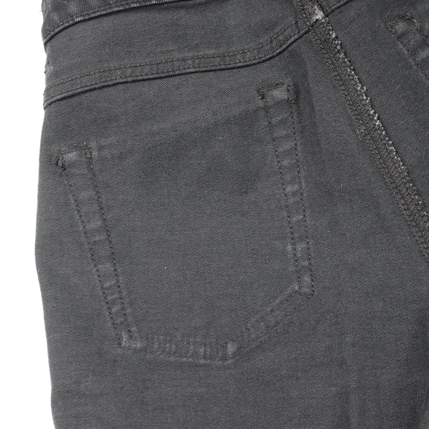 Saint Laurent Paris Denim Pants Slim Black Cotton — view 9