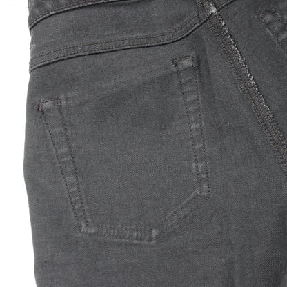 Saint Laurent Paris Denim Pants Slim Black Cotton — view 9