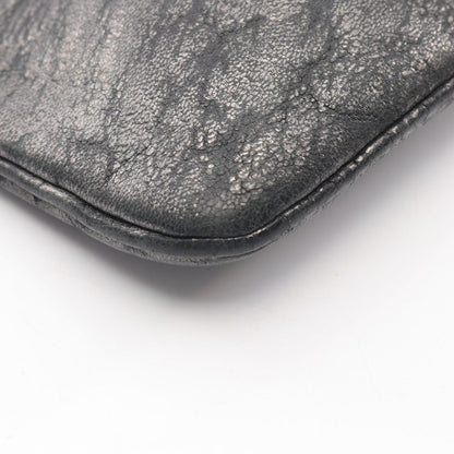 Chrome Hearts Coin Case Cross Patch Zipper Change Pass Leather Dagger Zip — view 7