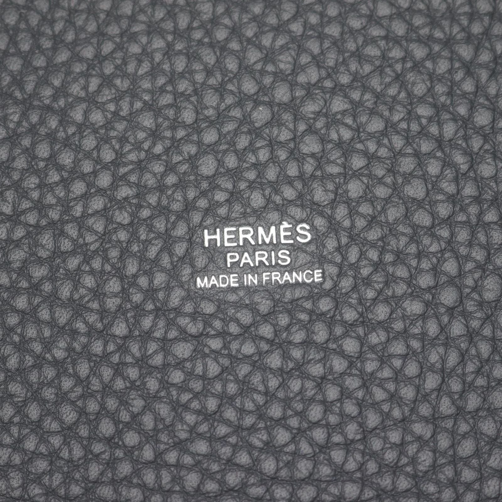 Hermes Handbag Picotin Lock PM Ardoise Leather — view 4