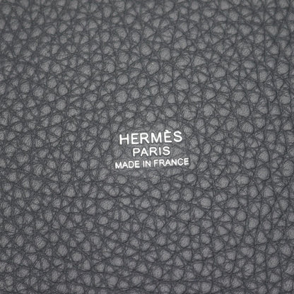 Hermes Handbag Picotin Lock PM Ardoise Leather — view 4