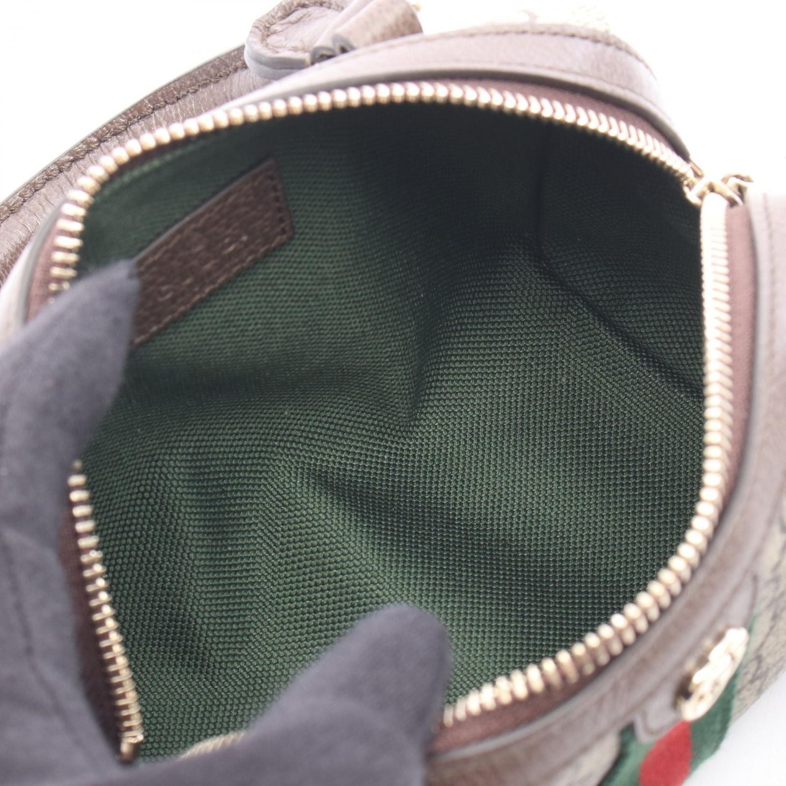 Gucci Tote Ophidia GG Supreme 2-Way Rosso Ancora Canvas Leather — view 3