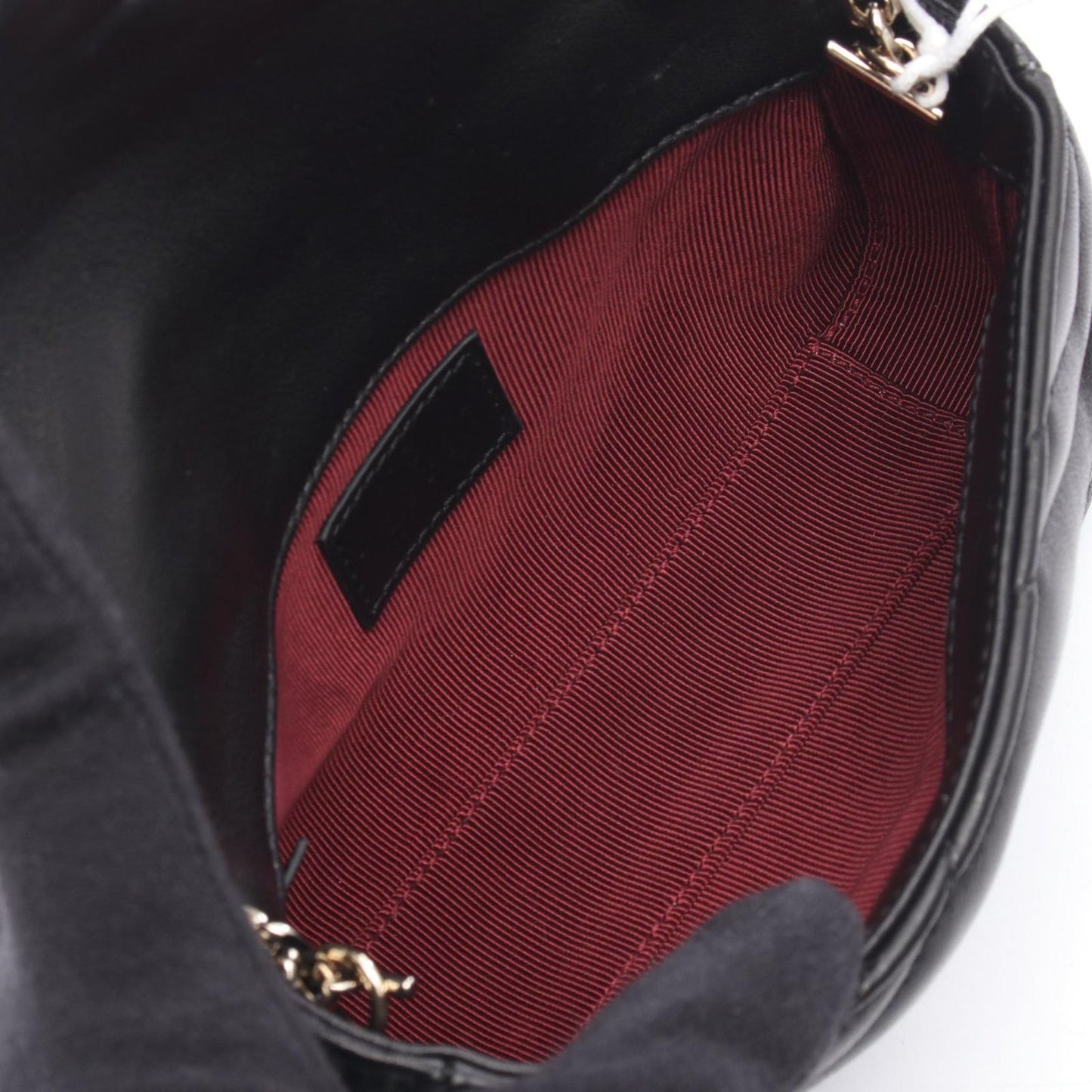 Gucci Shoulder Bag GG Marmont Mini Black Leather — view 3