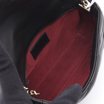 Gucci Shoulder Bag GG Marmont Mini Black Leather — view 3