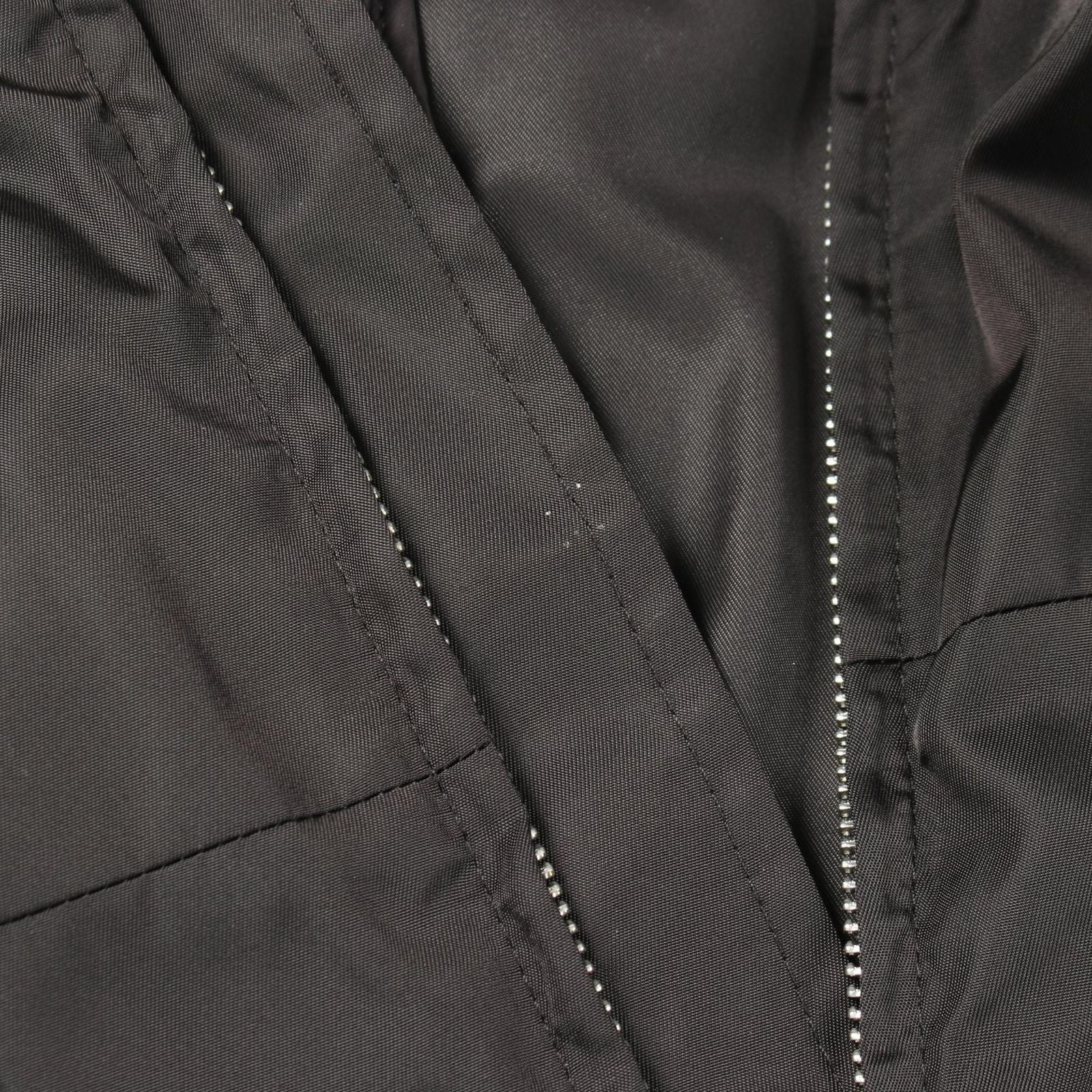 Prada Triangle Patch Zip Up Jacket — view 6