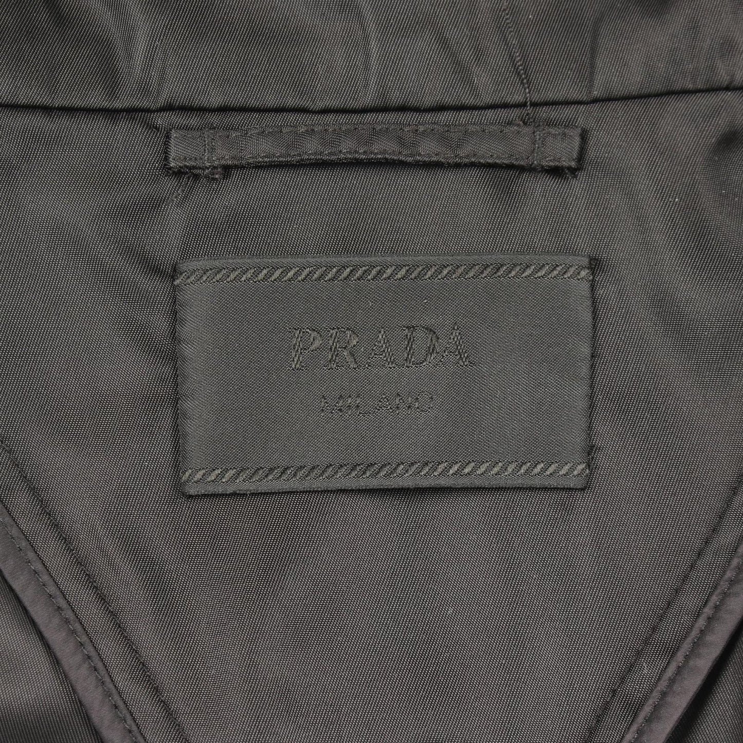 Prada Triangle Patch Zip Up Jacket — view 3