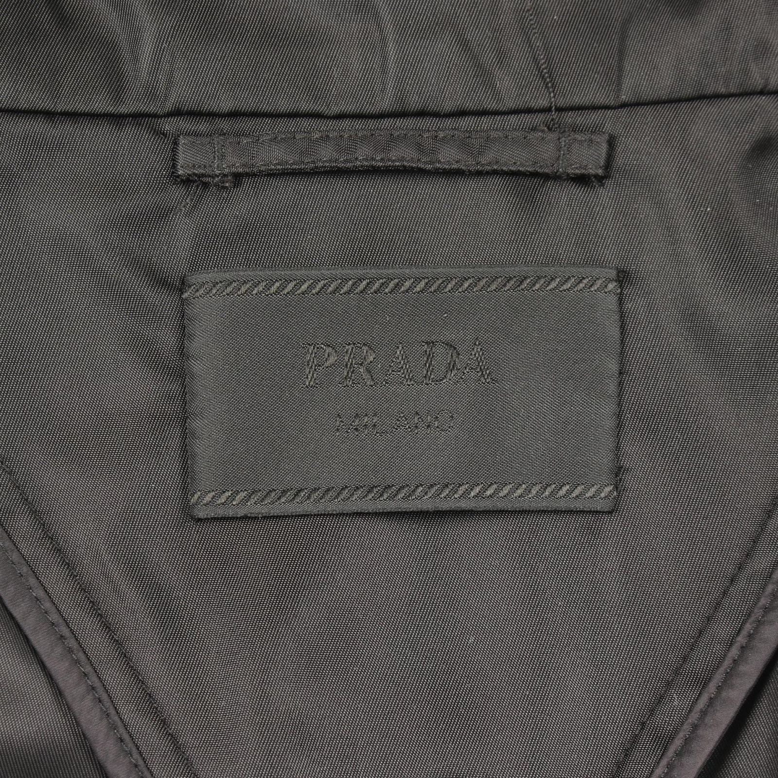 Prada Triangle Patch Zip Up Jacket — view 3