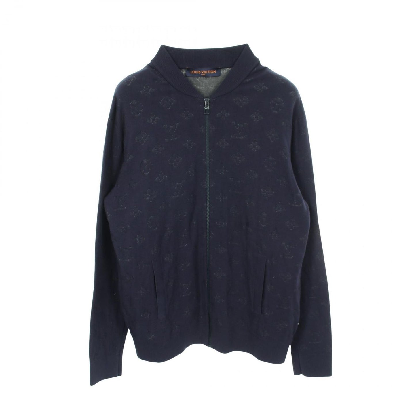 Louis Vuitton Jacket Drop Knit Tbu Rayon Polyester Monogram