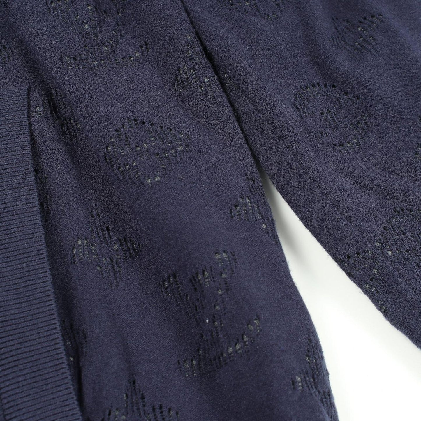 Louis Vuitton Jacket Drop Knit Tbu Rayon Polyester Monogram — view 6