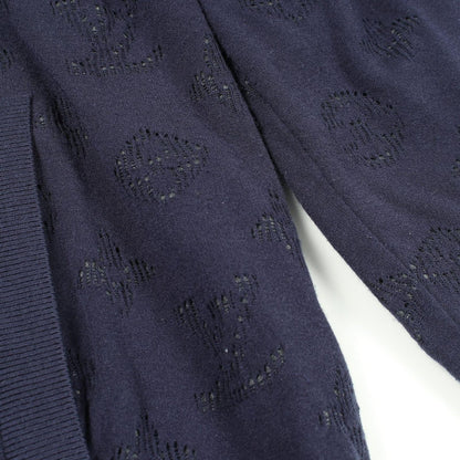 Louis Vuitton Jacket Drop Knit Tbu Rayon Polyester Monogram — view 6
