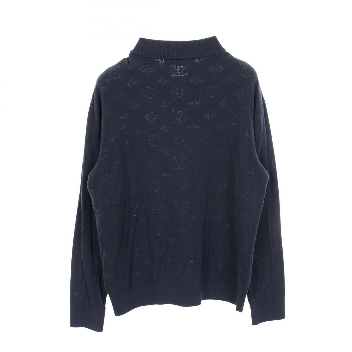 Louis Vuitton Jacket Drop Knit Tbu Rayon Polyester Monogram — view 2