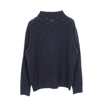Louis Vuitton Jacket Drop Knit Tbu Rayon Polyester Monogram — view 2