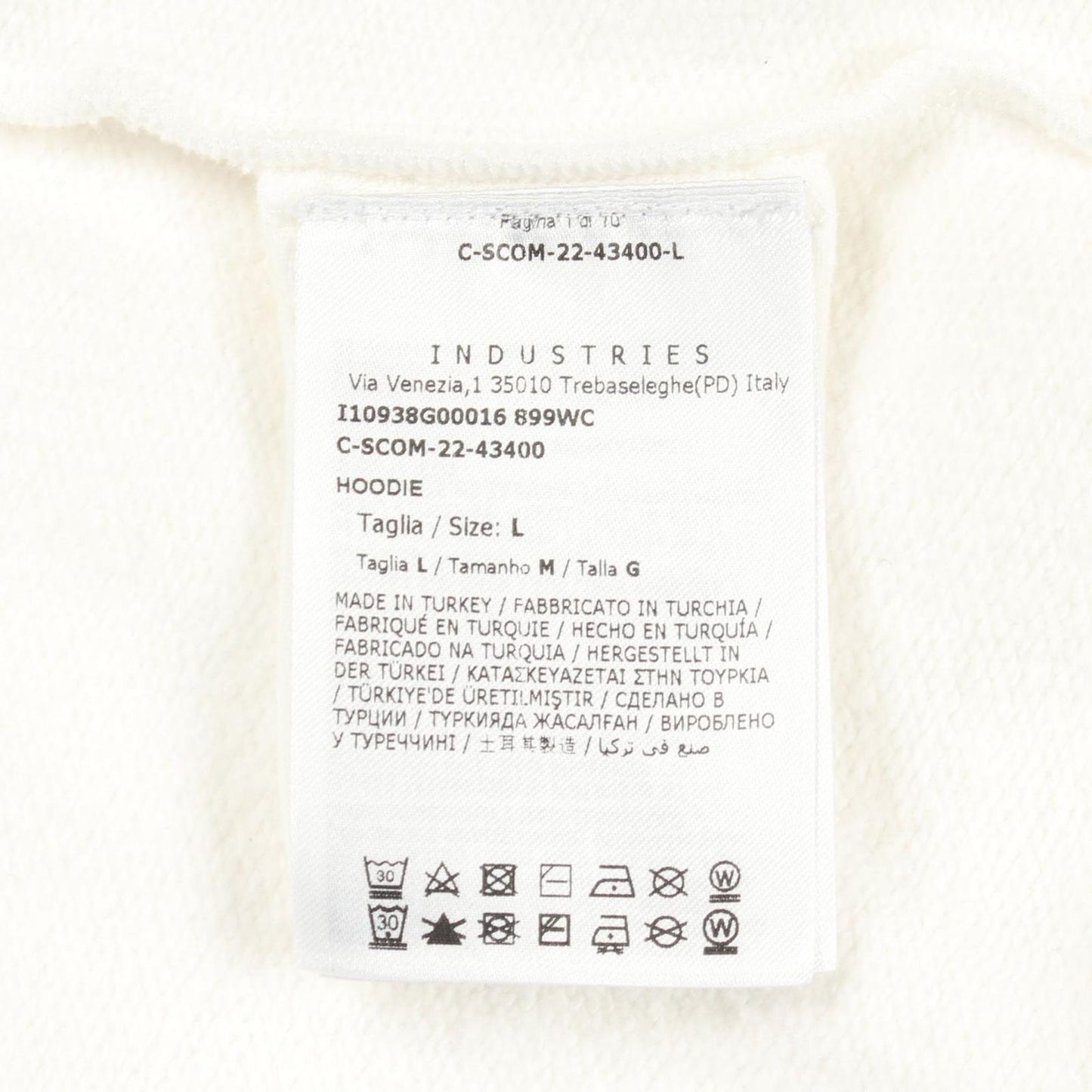 Moncler Hoodie Icon Patch Logo Embroidery Cotton Pullover — view 5